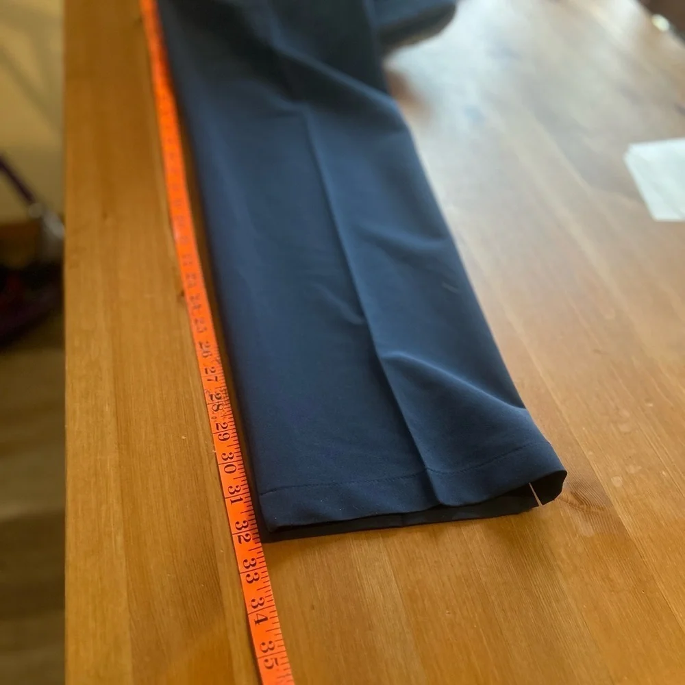 Adidas Golf Pants Blue Performance Lightweight 36X32